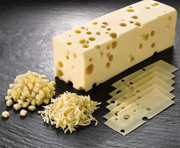 French Emmental (from 12 to 110kg) - SODIAAL - Fromages Solutions