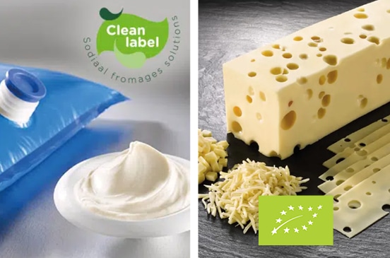 clean label fromage fondu