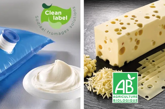 clean label sodiaal fromages ingrédients